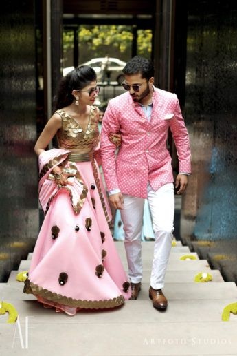Bride-and-groom-dress-colour-combination3 Bride-and-groom-dress-colour-combination3